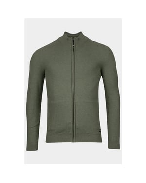 Baileys Vest cardigan zip 12gg, all over 512065/745