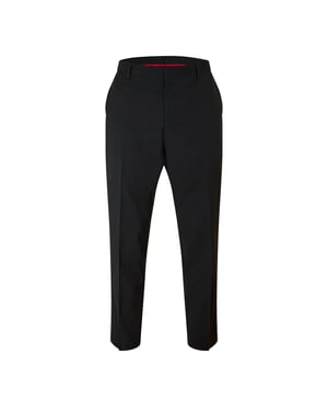 Men's Hugo Slim Fit Trousers in Black