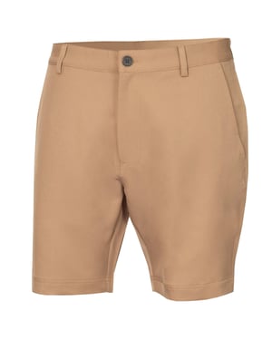 Men's Calvin Klein Golf G F Tech Shorts in Stone