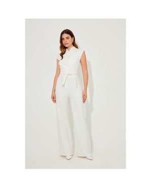 Women's Odd Muse Mus Jumpsuit T Ld99 in White