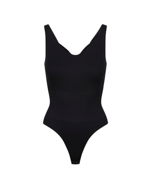 Kvinnors Essentials Sweetheart Bodysuit Skulpterande Återvunnet Stretchmaterial