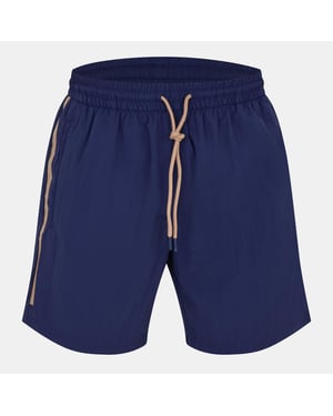 Men's Boss Trone Swim in Navy