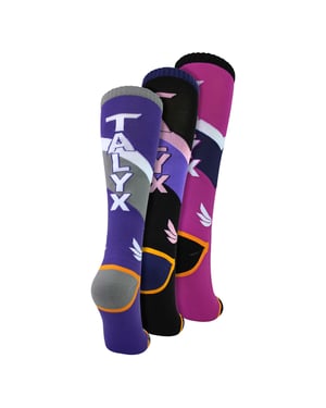 3 Pack Ladies Ski Socks Cushioned Thermal Moisture Wicking Winter Sports Socks