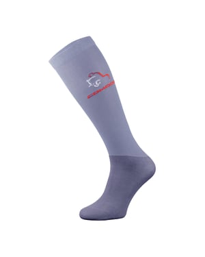 1 Pack Dames Microfiber Kniehoge Paardrijsokken