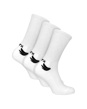 3-Pack Heren Bamboe SportSokken | Verstevigde Hak en Teen Ademende Sokken