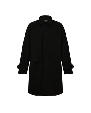 Men's Boss Jared Rvs Overcoat in Black