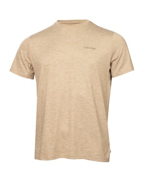 Men's Calvin Klein Golf G Ph Stripe T in Khaki