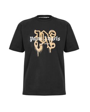 Men's Palm Angels Palm Vegas Spray in Black Gold