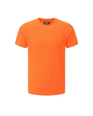 Men's lonsdale Neckline T-Shirts in Orange