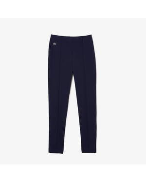Women's Lacoste Trousers in Navy Blue