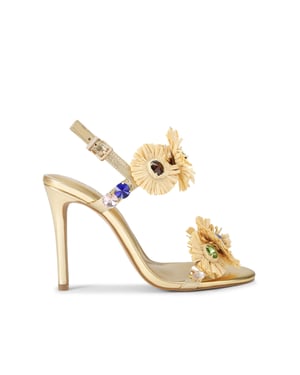 KG Kurt Geiger Leather Roxie Heel Sandals