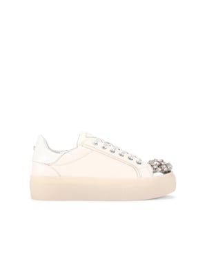 Kurt Geiger London Crystal Toecap Cupsole Sneakers
