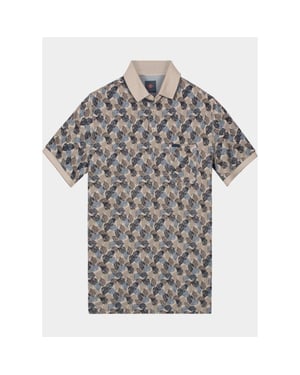 Baileys Polo heren poloshirt 2-tone pique, all o 615229/650