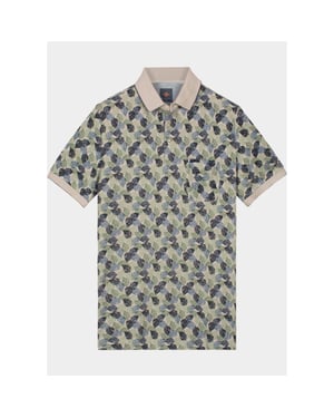 Baileys Polo heren poloshirt 2-tone pique, all o 615229/72