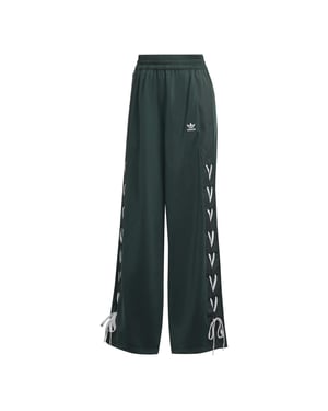 Women's adidas Originals Wide Leg Pant in Mineral Green