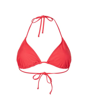 Pieces Dames triangel bikinitop pcbaomi effen