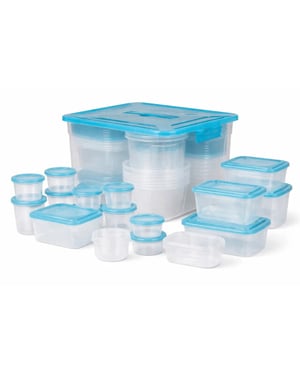 WDMT Vershoudbakjes set 50 delig – bpa-vrij & herbruikbare voedselcontainers voor