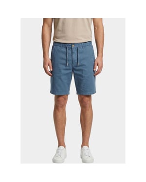Bos Bright Blue Korte broek heren ferdinand structure chino sho 26109fe06bo/4020