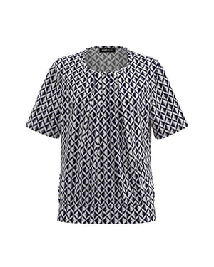 Frank Walder Blouse korte mouw nos716422
