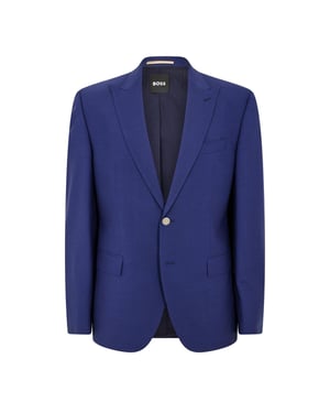 Men's Boss Jeckson 3pcs 241 10257459 01 Suit in Medium Blue
