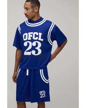 Oversized Boxy Mesh OFCL 23 Short Mesh Set