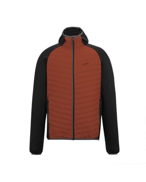 Regatta Mens Andreson Hybrid Jacket (Brick/Black)