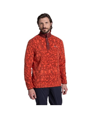 Craghoppers Herr Dewlish II Mönstrad Fleece Topp (Feldspar)