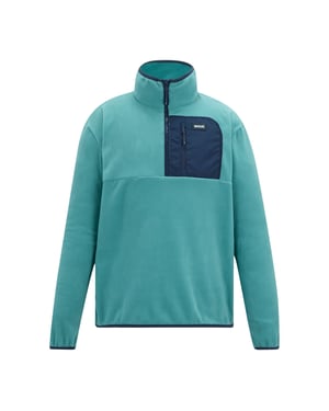 Regatta Frankie Half Zip Fleece Top för herrar (Arktis/Navy)