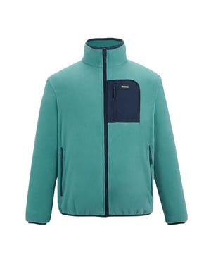 Regatta Mens Frankie Full Zip Fleece Jacket (Arctic/Navy)