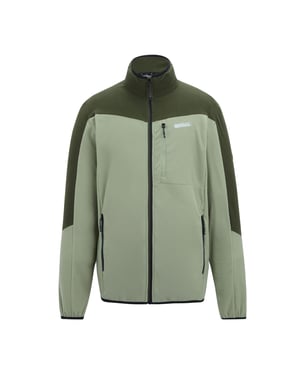 Regatta Heren Freesdale Fleece Jas (Lichte salie/donkere kaki)