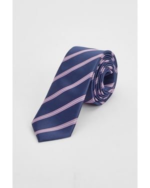 Blue Multi Stripe Tie