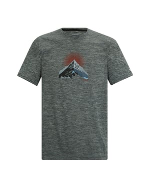Regatta Mens Fingal Mountain Marl T-Shirt (Dark Storm)