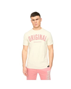 Crosshatch Heren Kensby T-Shirt (Neutraal)