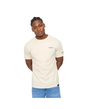 Crosshatch Heren Allmoore T-Shirt (Neutraal)
