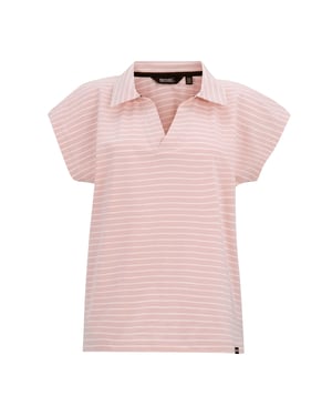 Regatta Dames/Dames Lorana T-Shirt (Roze Haze/Wit)