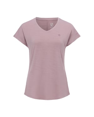 Dare 2B Dam/Ladies Vigilant Active T-shirt (Mauve Shadow)
