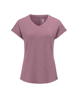 Dare 2B Dames/Dames Vigilant Actief T-Shirt (Dusky orchidee)