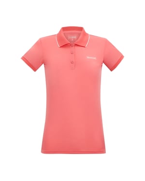 Regatta Kvinnor/Damer Remex II Polo Neck T-Shirt (Peach Pink Solid)