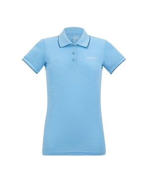 Regatta Kvinnor/Damer Remex II Polo Neck T-Shirt (Tvättad denim)