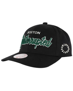 Mitchell & Ness NBA Boston Celtics Uninter Black Cap