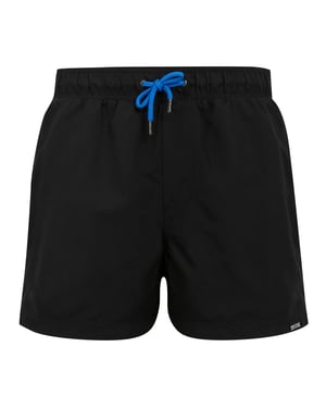 Regatta Heren Mawson II Zwemshort (Zwart/Sonisch Blauw)