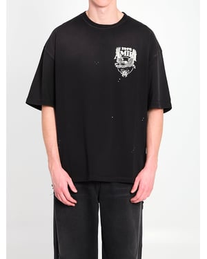 Överdimensionerad t-shirt med örn