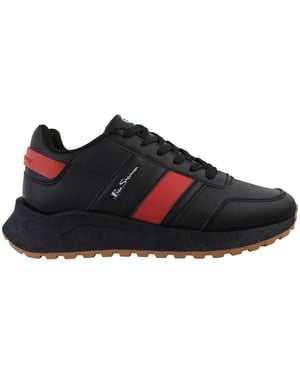 Ben Sherman Jackman Retro Mens Black Trainers