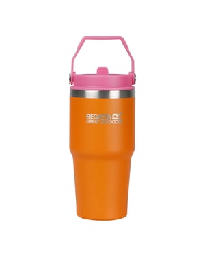Regatta Thermulate Insulated 600ml Tumbler (Orange Peel/Pink Lemonade)