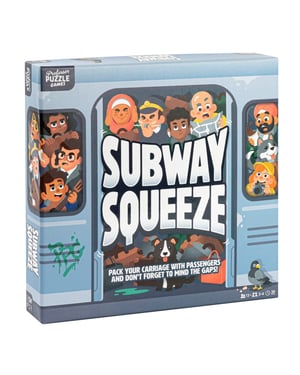 Accessories Professor Puzzle Subway Squeez Puzzle Board Game in Multi