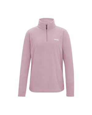Regatta Great Outdoors Womens/Ladies Sweetheart 1/4 Zip Fleece Top (Powder Lilac)