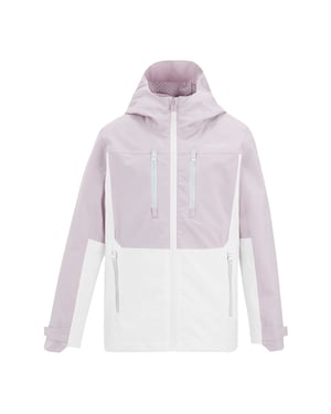 Regatta Childrens/Kids Highton Monochrome Waterproof Jacket (Powder Lilac/Pink Haze)