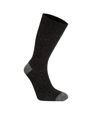 Craghoppers Unisex Vuxen Torver Vandringssockor (Svart Peppar/Ljus Grå)