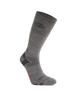 Craghoppers Unisex Vuxen Ullblandning Insektsavvisande Adventsockor (Kustgrå/ svartpeppar)