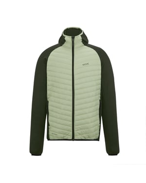 Regatta Mens Andreson Hybrid Jacket (Light Sage/Dark Khaki)